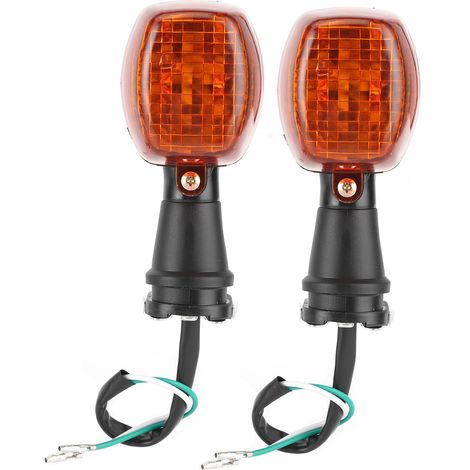 Clignotants Moto 2 Pièces Feu Jaune pour Kawasaki ZX900 Ninja ZX-9R (1/5)