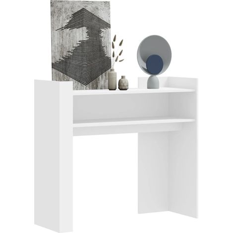 Konsolentisch Weiß 100x35x90 cm Holzwerkstoff