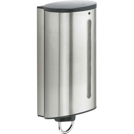 Keuco Plan - Dispenser di sapone, cromo/nero 14954010100 (1/2)
