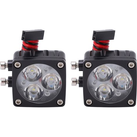 Stück universelle LED-Leuchten für RC-Cars, blinkend für Modelle im Maßstab 1:8 und 1:6, Betrieb mit 5V-13V (1/5)