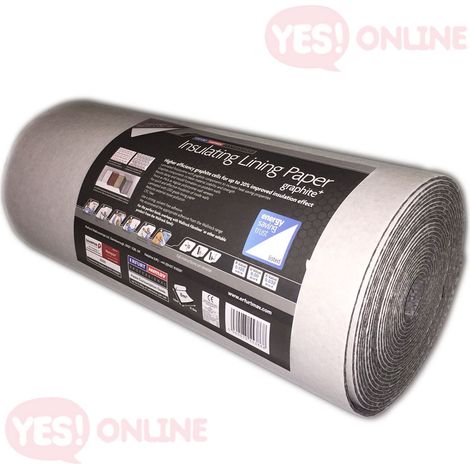 Insulating Lining Wallpaper Graphite Thermal Thick Quality Durable Erfurt (1/3)
