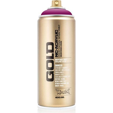 Bombe de peinture - Gold - Acrylique - Cherry blossom - G3150 - 400ml - Montana Cans