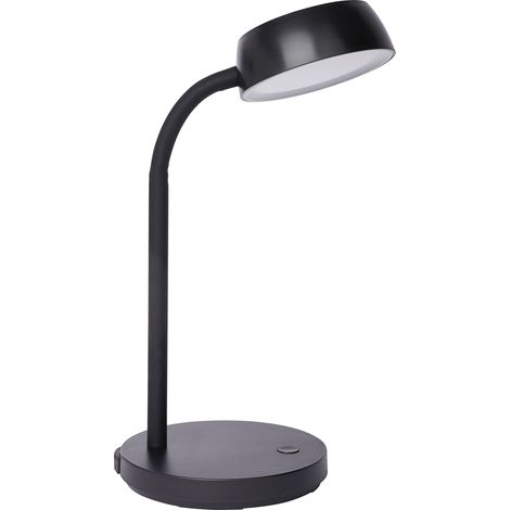 MAUL LAMPE DE BUREAU LED MAULABBY PETITE LAMPE DE BUREAU AVEC PIED LAMPE DE TABLE MODERNE POUR BUREAU LAMPE LED FLEXIBLE A (1/3)
