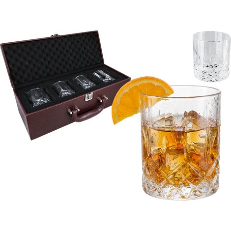 Set di 4 bicchieri da whisky