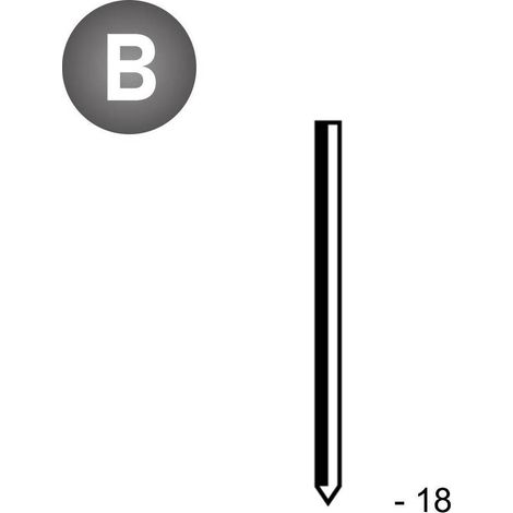 Pointe Sans Tête en Vrac Vitriée - 1.3x18 mm - 1 kg - D-Work (1/5)