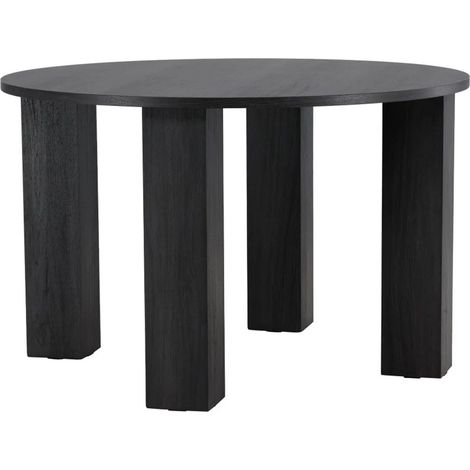 Table à Manger Design "Juno" 120cm Noir