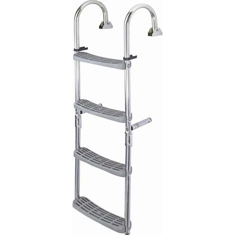 Échelle plastimo folding ladder inox 316l 5 marches antidérapantes (1/2)
