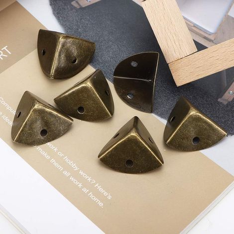 Coins de boîtier 20 pièces Bronze festonnés Outils Protection (1/5)