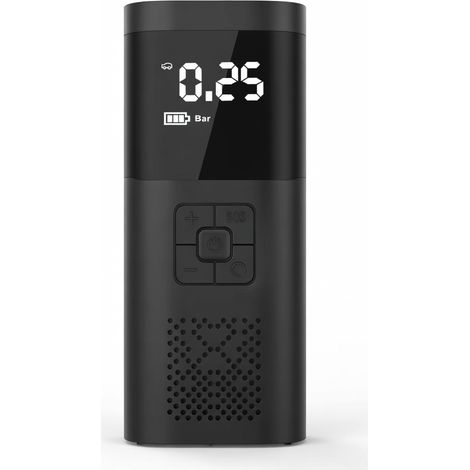 Gonfiatore per pneumatici senza filo digitale modello 027 con batteria esterna (1/5)