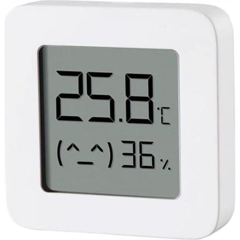 White temperature and humidity monitor, 4.34 x 31.25 cm, a smart white thermometer with high-precision Bluetooth. (1/5)
