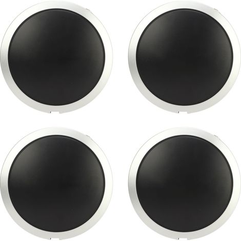 Volant de course 14 pouces en cuir, 6 trous, cadre en aluminium noir, pièce de remplacement pour voiture sport (1/5)