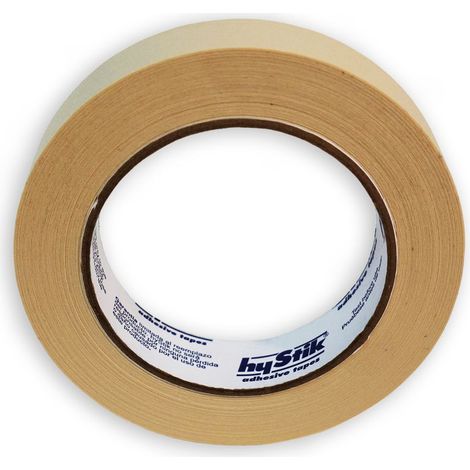 Flachkreppband 25 mm x 50 m Malerkrepp Universal-Abklebeband (1/5)