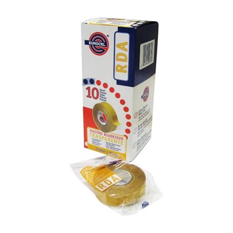 Eurocel NASTRO BIADESIVO mm. 15x10 mt. col. Trasparente Eurocel