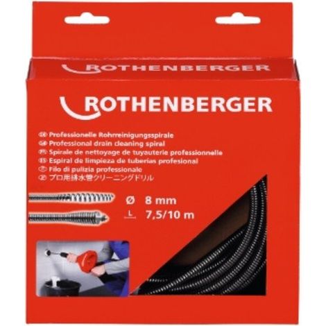 ROTHENBERGER Spirale, 8mm mit Kupplung und Seele - 72425 (1/3)