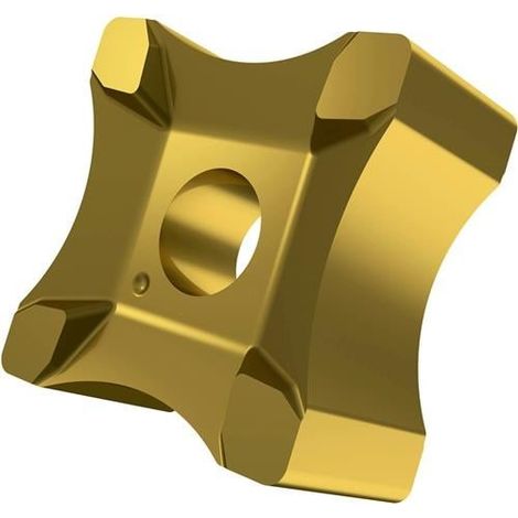 Scarfing-Schneideinsatz ISO SNMX 15-R11:6640 Radius 11mm MT-CVD beschicht. Gold (1/2)