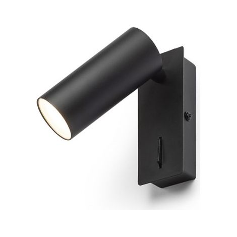 Applique TAPIO I SQ da parete nero  230V LED 4.5W  3000K