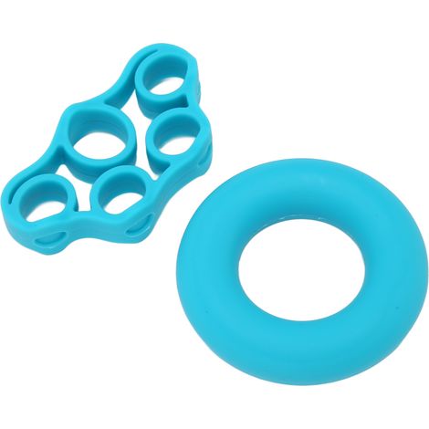 Anneau de musculation en silicone pour doigts, renforce la force de préhension, grande flexibilité, rééducation de la main, pack de 3 (1/5)