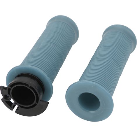 Poignées d'accélérateur de 22 mm pour moto, confortables et compatibles avec les scooters GY6 50cc, 80cc, 125cc et 150cc (bleues). (1/5)