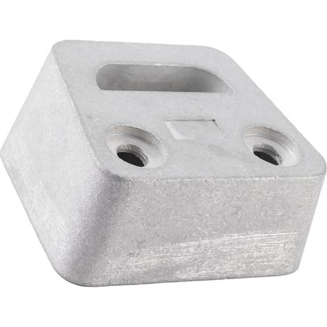 Anode de rechange pour moteur hors-bord en alliage d'aluminium pur, trou de fixation à vis 10 mm, accessoire 3586461 (1/5)
