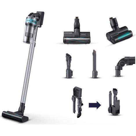 Samsung VS20T7532T1 Jet 75 pet Scopa Elettrica Senza Filo Senza Sacchetto Potenza 200W Silver (1/5)