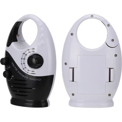 Récepteur radio portable multifonctionnel AM/FM double bande étanche avec haut-parleur intégré (1/5)