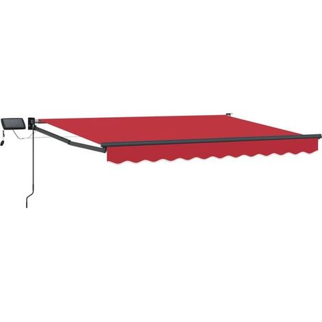 Stores LED rétractables manuellement, 3 mètres x 2,5 mètres (1/5)