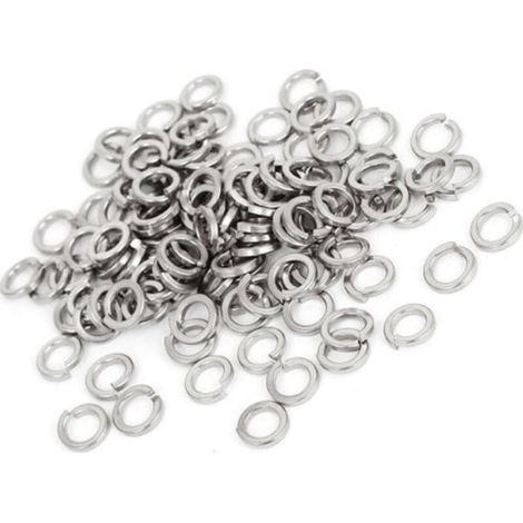 Ulisem - Elastische Stahlscheiben Packung mit 62 Gramm Durchmesser 8 Millimeter -