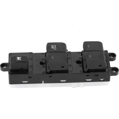 Interrupteur de lève-vitre électrique avant droit côté conducteur de remplacement 25401-EB30B compatible avec Nissan (1/4)