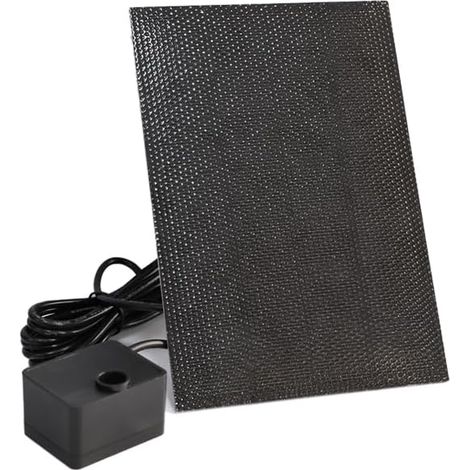 Fontaine solaire pour extérieur, 4 W, avec différents effets de pulvérisation, pompe de bassin solaire avec câble, fontaine solaire pour extérieur, jardin, étang, jeu d'eau DIY