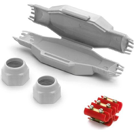 Raytech – Boite étanche IP68 gel TOM – Micro jonction préremplie – Pour câbles de 19 à 23mm – Résistante aux UV et sans halogènes