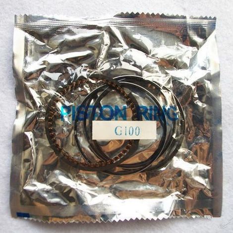 Segment de piston G100 152F GM82 (52 mm), segment de piston, joint de combustion, convient pour Honda G100/152F.