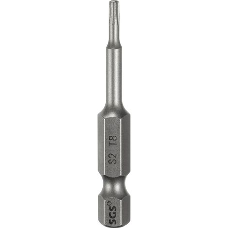 Embout De Tournevis T8 Torx Magnétique 6 Pointes Acier S2 (1/5)