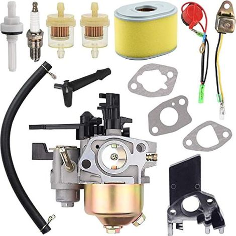Kit de carburateur GX160 pour Honda GX200 GX168 GX140 GX120 5.5HP 6.5 HP Moteur WP30X Pompe à Eau Nettoyeur Haute Pression Carb, avec Joints de Montage (1/4)