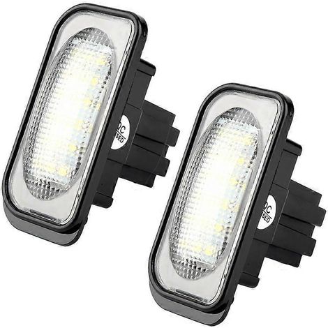 18-Perlen-Kennzeichenbeleuchtung R&L LED-Kennzeichenbeleuchtung für Mercedes C-Klasse W203 (1/5)