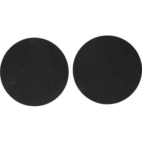 Lot de 2 Tapis de Cuisine Ronds Antiadhésifs Résistant à Haute Température en PTFE, Protège-Poêle (1/5)
