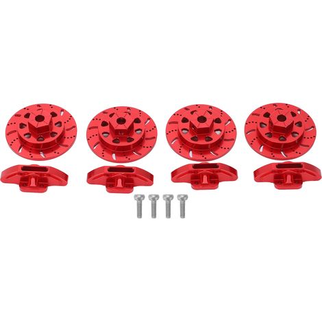 Disque de frein en alliage d'aluminium haute résistance pour voiture télécommandée 1/10, pièces de rechange métalliques pour Axial RBX10. (1/5)