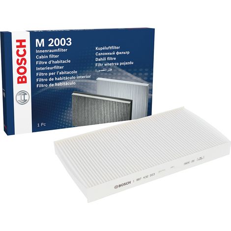 Filtre, air de l'habitacle BOSCH 1 987 432 003 LANCIA 46442422 46768502 60815647 (1/5)