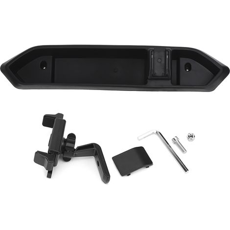 Support rotatif 360° pour téléphone avec boîte de rangement, compatible Jeep Wrangler JL 2018-2019 (1/5)