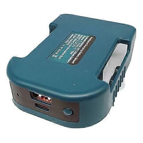 Lot de 2 adaptateurs de charge USB pour batterie Makita 18V avec chargeur rapide USB et Type-C pour roue électrique (batterie non incluse) (1/5)