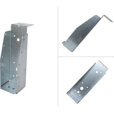 Sabot aile intérieure avec lèvre galvanisé pour poutres de 6,3 x