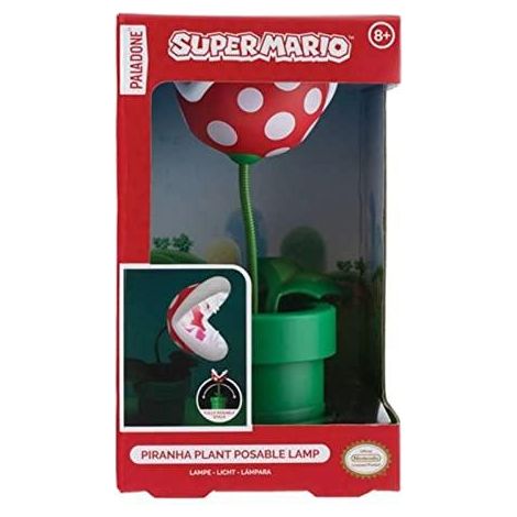World Trade Technologies Mini Piranha Pflanze Lampe farbig 21,3 cm