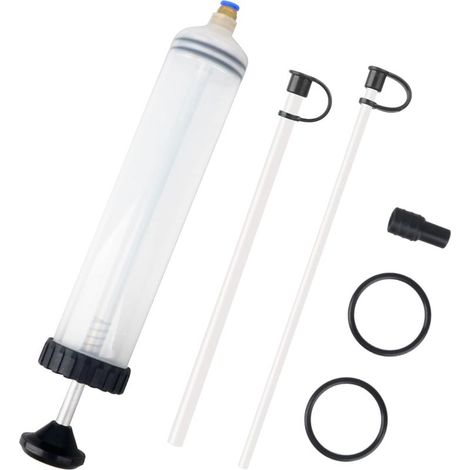 Pompe d'aspiration d'huile, pistolet d'aspiration d'huile, aspirateur de liquide et pompe de remplissage, convient pour moteur, transmission, liquide de frein de voiture, liquide de (1/5)