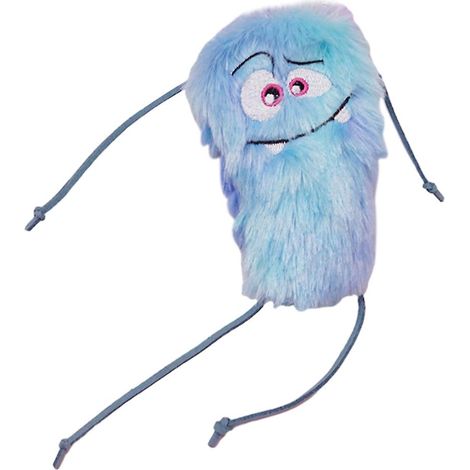 Peluche Chat de Dessin Animé à l'Herbe à Chat, Résistante aux Morsures, Jouet à Mâcher pour Chat