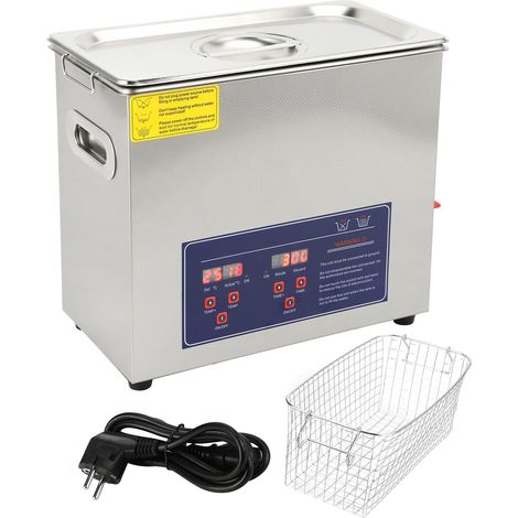 Nettoyage à ultrasons Minuterie numérique Chauffe-équipement PS-30A AC 60Hz/50Hz Prise UE 220V (1/5)