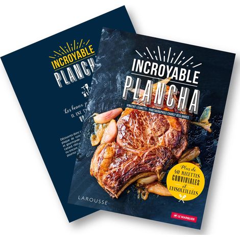 LE MARQUIER - Livre Incroyable Plancha Larousse (1/5)