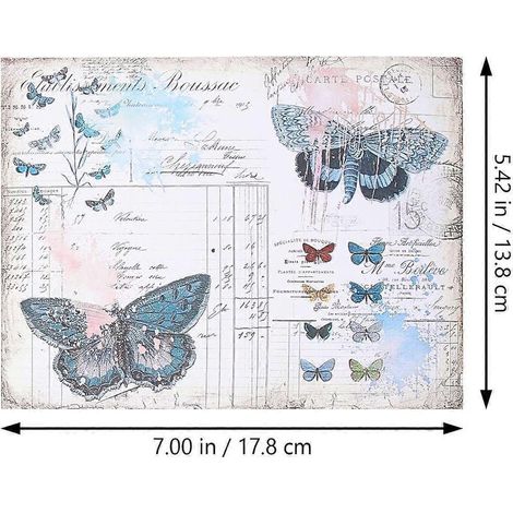 16 Blatt dekoratives Papier für Scrapbooking, im englischen Vintage-Stil, für DIY-Projekte (1/5)