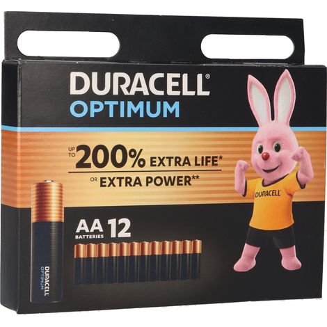 Duracell MN1500 AA Mignon Batterie Optimum 12er Blister (1/5)