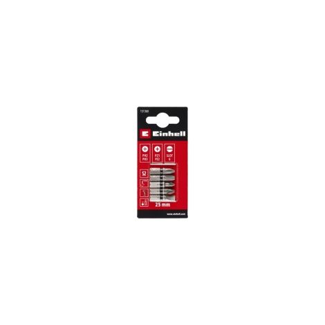 SET DI BITS CON ZONA DI TORSIONE 25MM PH/PZ/PIATTI - 5PZ.