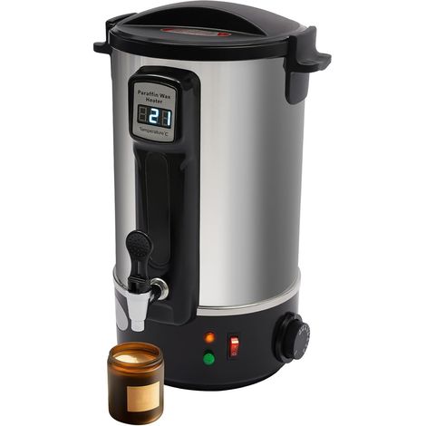 Fondeur de cire de 12 l pour la fabrication de bougies, puissance d'isolation de 1,5 h, pot de cire à fondre - Température réglable de 86 ℉ à 212 ℉ (1/5)