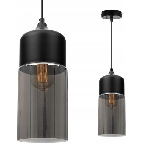 HÄNGENDE DECKENLEUCHTE, GLASPLAFON, LED-LAMPE